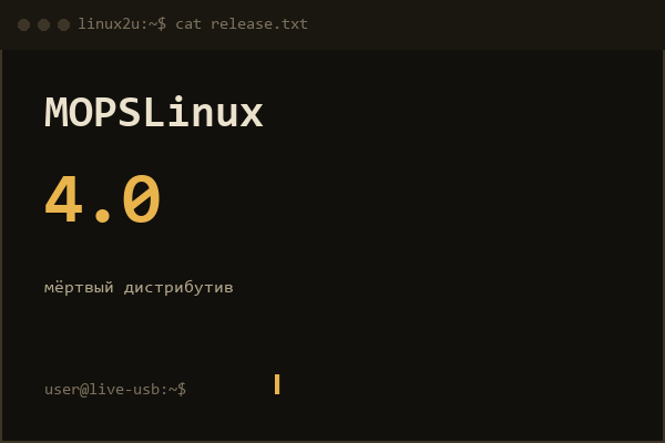 MOPSLinux 4.0 (2005)